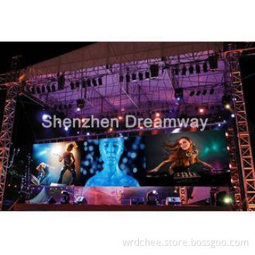 High Resolution P6 HD Indoor Slim LED Display Screen Rental